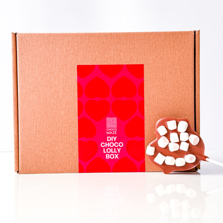 Valentínsky DIY box – výroba čokoládových lízatiek v tvare pusy